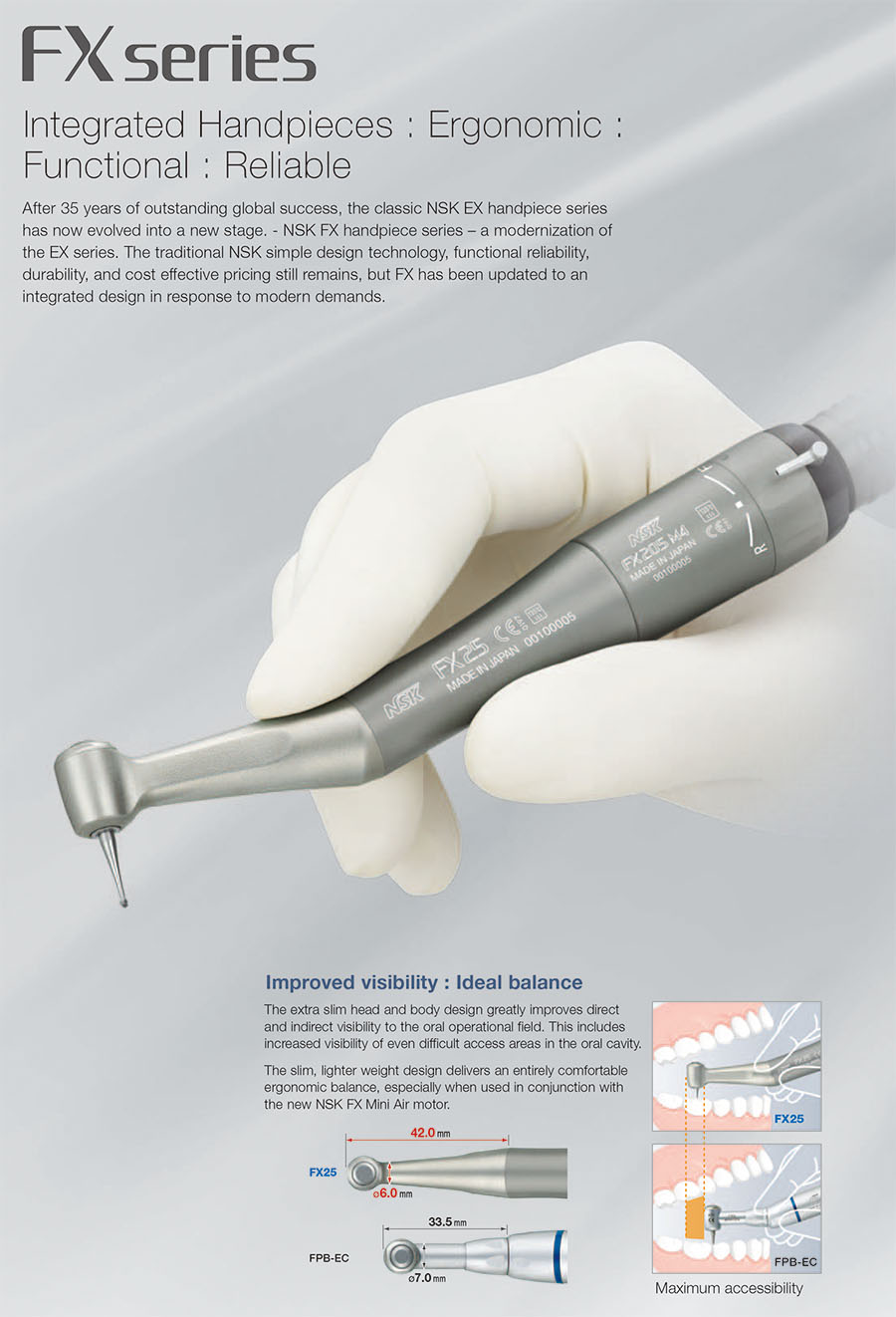 NSK Original Low Speed Handpiece